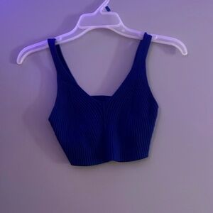 Knit Crop Tank Top